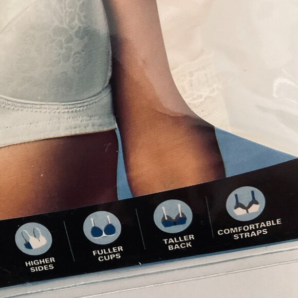 PLAYTEX  Women's 18 Hour Tagless Wirefree Bra NIP Size 48D - Picture 3 of 7